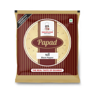 Black Pepper Papad