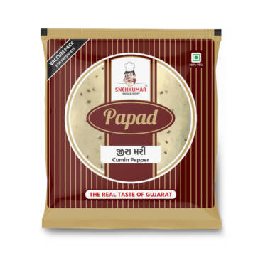 Cumin Pepper (Jeera Mari) Papad